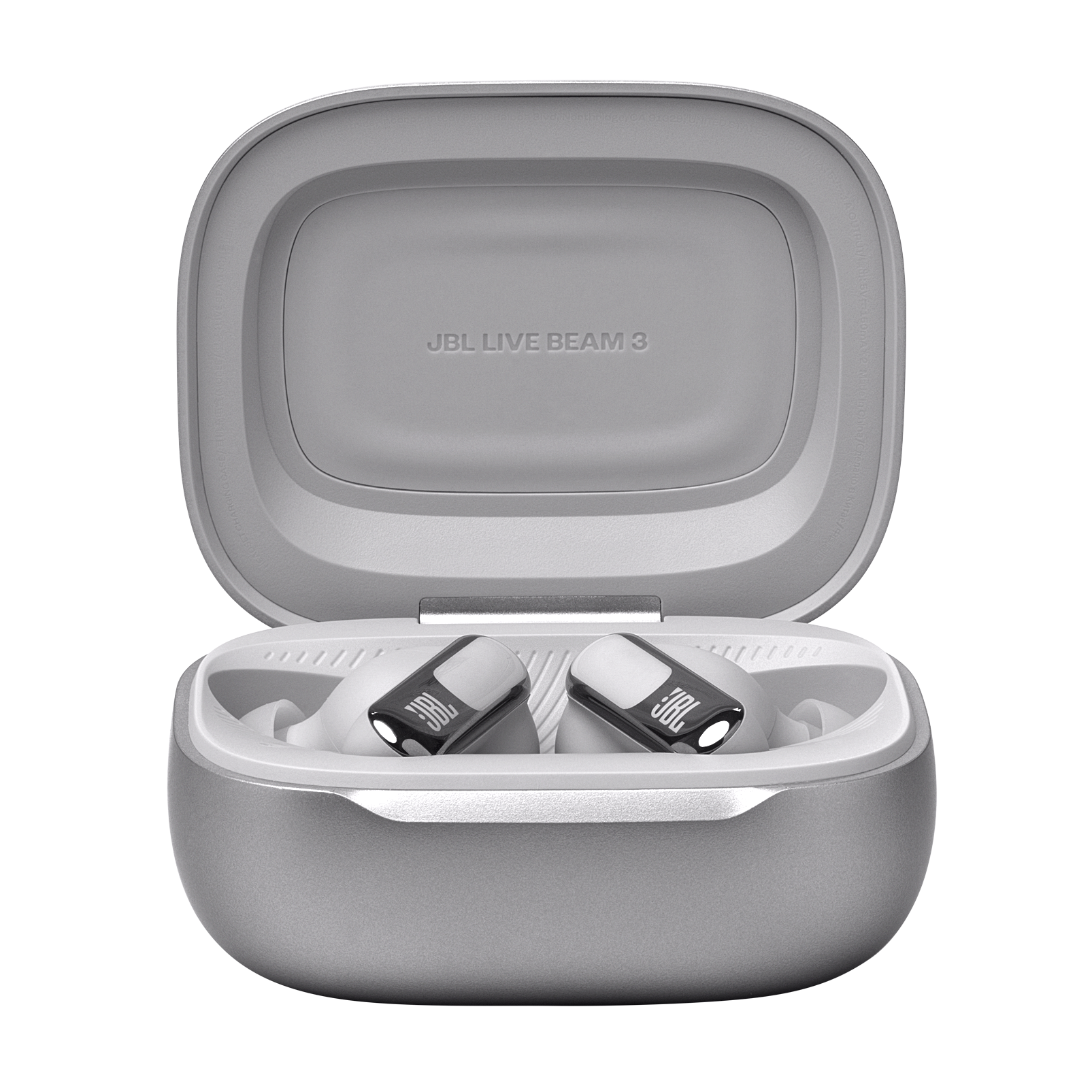 Live Beam 3 - Silver - True wireless noise-cancelling closed-stick earbuds - Detailshot 3